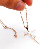 Rose gold Stainless steel