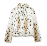 Leopard print faux fur1