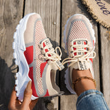 Khaki Red And Gray